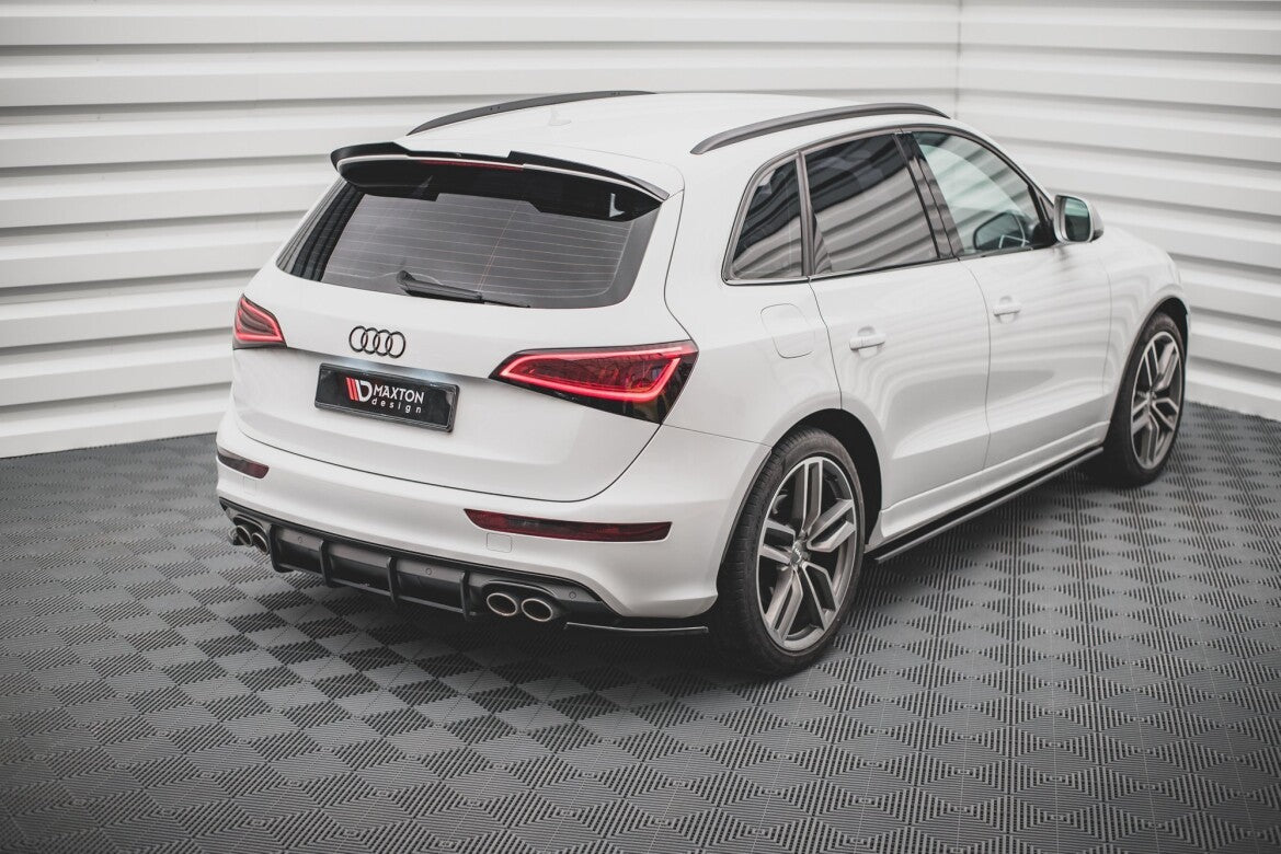 Diffusor Flaps passend für Audi SQ5 Mk1 (8R) schwarz Hochglanz