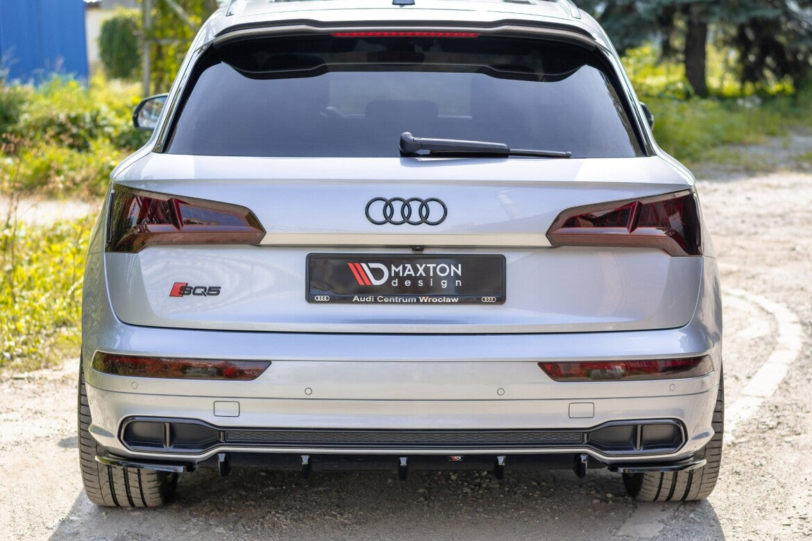 Diffusor Flaps passend für Audi SQ5/Q5 S-line Mk2 schwarz Hochglanz