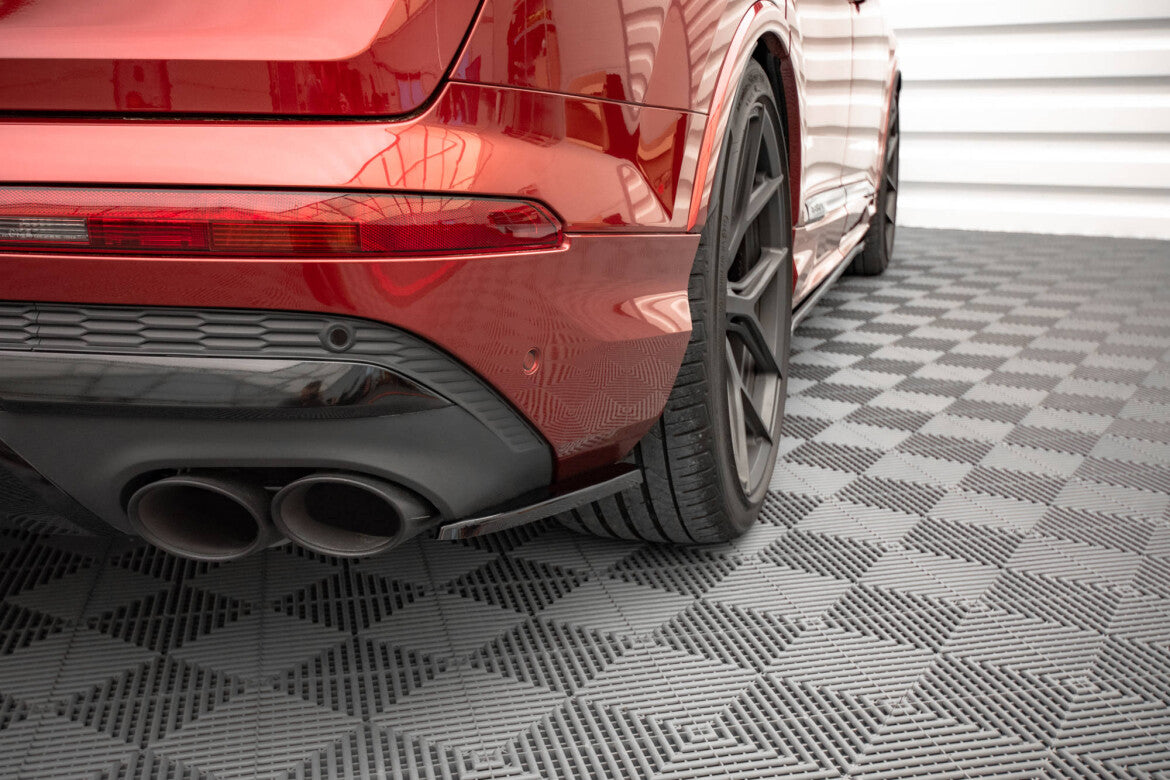 Diffusor Flaps passend für Audi SQ7 Mk2 (4M) FL schwarz Hochglanz