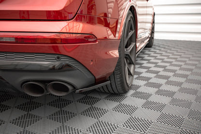 Diffusor Flaps passend für Audi SQ7 Mk2 (4M) FL schwarz Hochglanz
