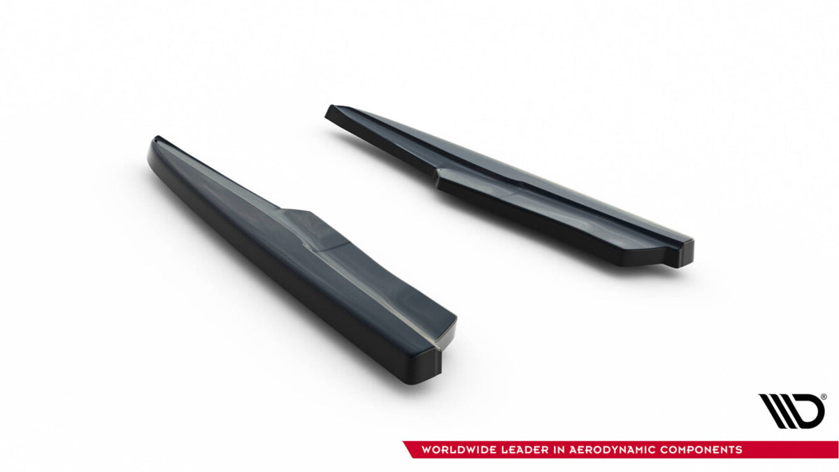 Diffusor Flaps passend für Audi SQ7 Mk2 (4M) FL schwarz Hochglanz