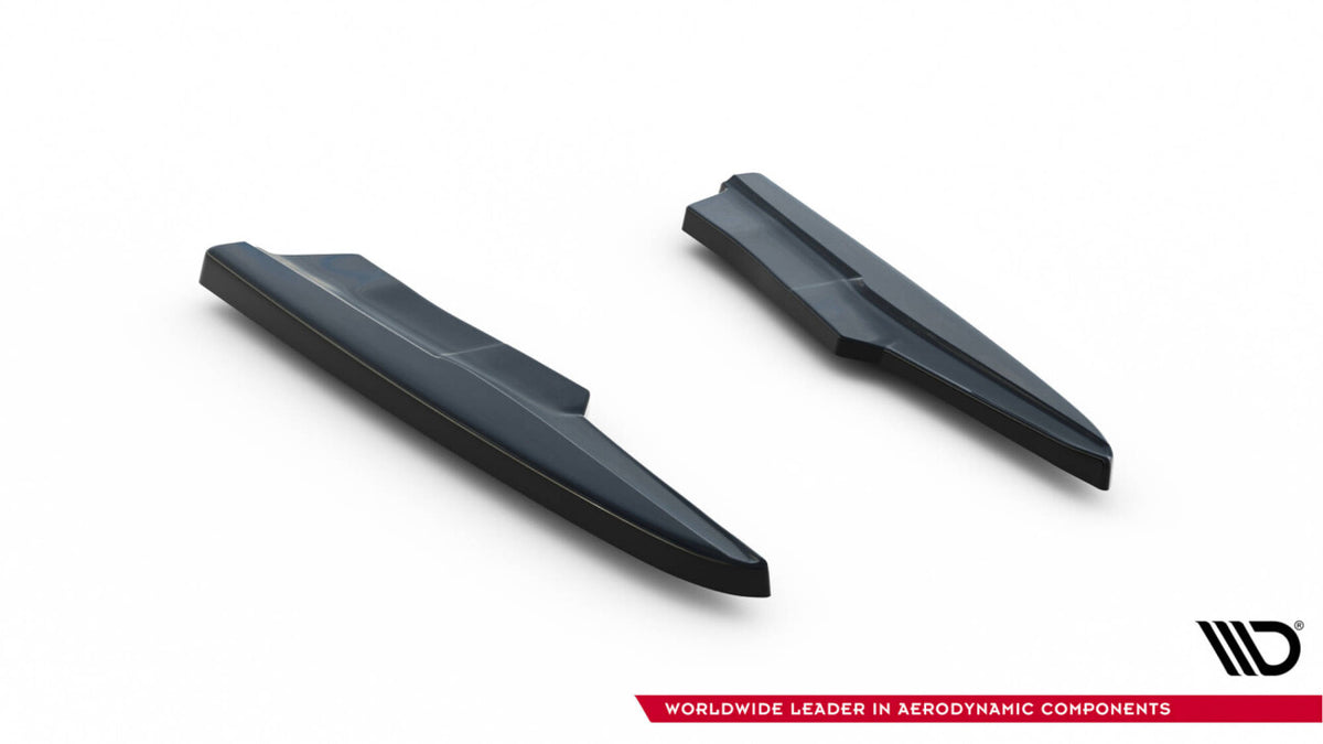 Diffusor Flaps passend für Audi SQ7 Mk2 (4M) FL schwarz Hochglanz