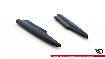 Diffusor Flaps passend für Audi SQ7 Mk2 (4M) FL schwarz Hochglanz