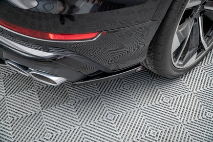 Diffusor Flaps passend für Audi SQ8 Mk1 schwarz Hochglanz