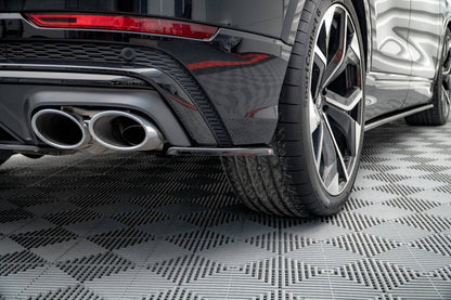 Diffusor Flaps passend für Audi SQ8 Mk1 schwarz Hochglanz