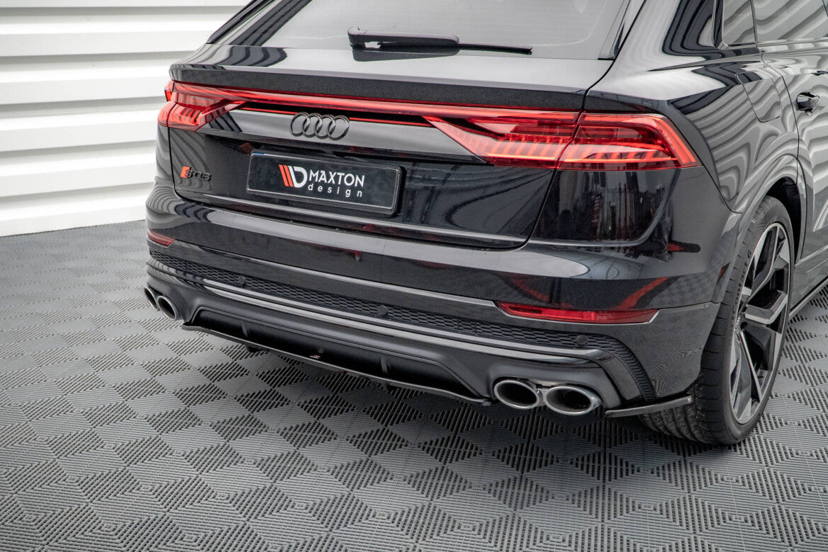 Diffusor Flaps passend für Audi SQ8 Mk1 schwarz Hochglanz