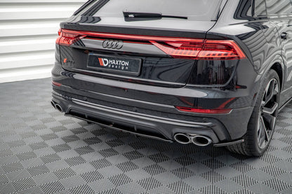 Diffusor Flaps passend für Audi SQ8 Mk1 schwarz Hochglanz