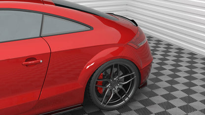 Diffusor Flaps passend für Audi TT 3.2 V6 8J schwarz Hochglanz