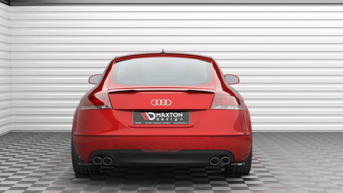 Diffusor Flaps passend für Audi TT 3.2 V6 8J schwarz Hochglanz