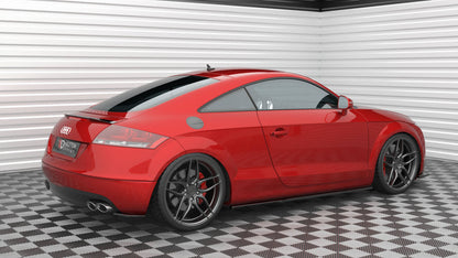 Diffusor Flaps passend für Audi TT 3.2 V6 8J schwarz Hochglanz