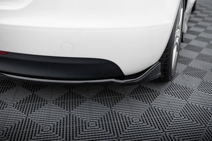 Diffusor Flaps passend für Audi TT 8J schwarz Hochglanz