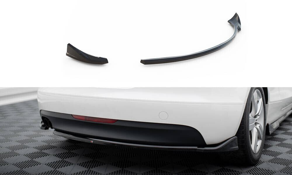 Diffusor Flaps passend für Audi TT 8J schwarz Hochglanz