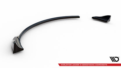 Diffusor Flaps passend für Audi TT 8J schwarz Hochglanz
