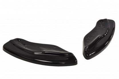 Diffusor Flaps passend für Audi TT MK2 RS schwarz Hochglanz