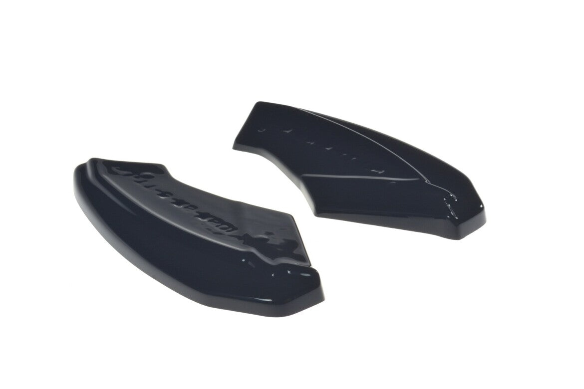 Diffusor Flaps passend für Audi TT RS 8S schwarz Hochglanz