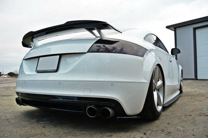 Diffusor Flaps passend für Audi TT S 8J schwarz Hochglanz