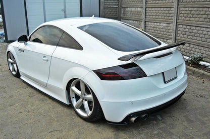 Diffusor Flaps passend für Audi TT S 8J schwarz Hochglanz