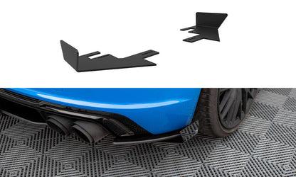 Diffusor Flaps passend für Audi TT S 8S FL schwarz Hochglanz