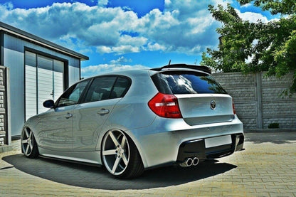 Diffusor Flaps passend für BMW 1er E87 Standard/M-Performance schwarz Hochglanz