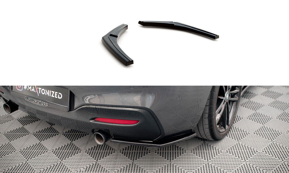 Diffusor Flaps passend für BMW 1er F20/F21 M-Power FL Carbon Look