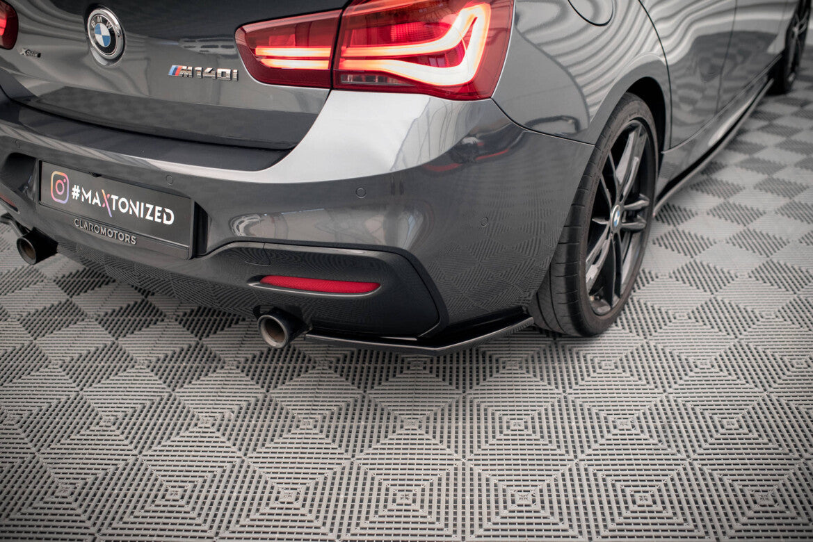 Diffusor Flaps passend für BMW 1er F20/F21 M-Power FL Carbon Look