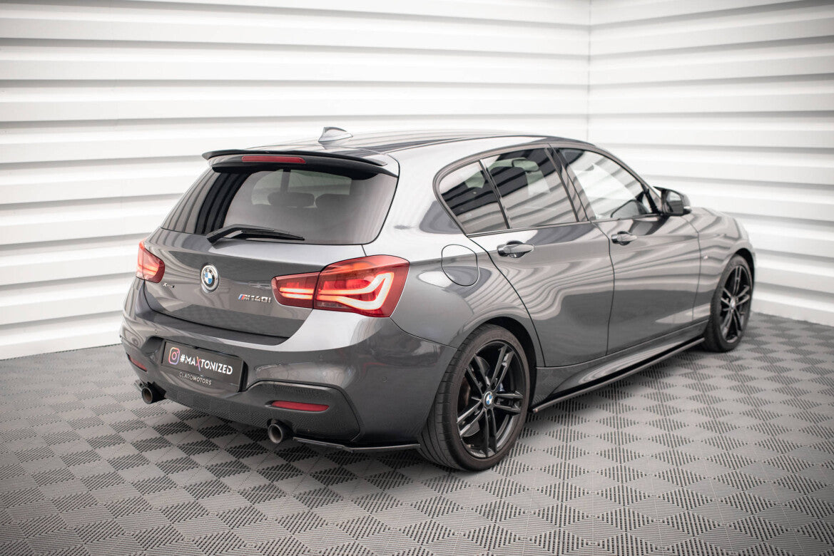 Diffusor Flaps passend für BMW 1er F20/F21 M-Power FL schwarz Hochglanz