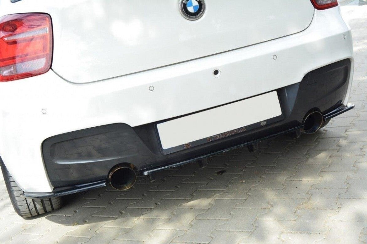 Diffusor Flaps passend für BMW 1er F20/F21 M-Power (vor FL) Carbon Look