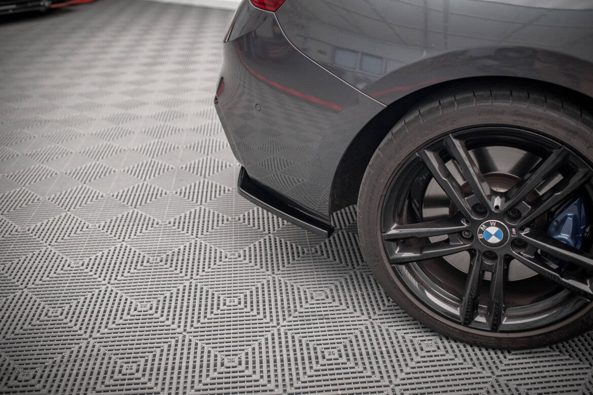 Diffusor Flaps passend für BMW 1er F20 FL M-power schwarz Hochglanz