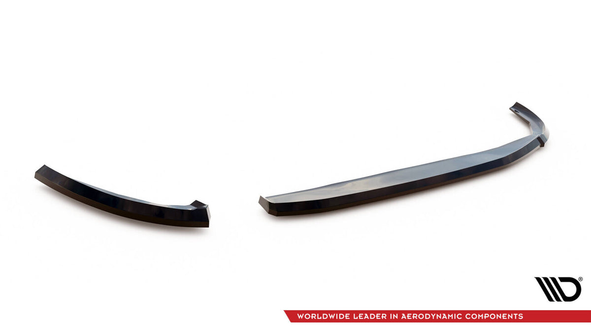 Diffusor Flaps passend für BMW 1er F40 schwarz Hochglanz