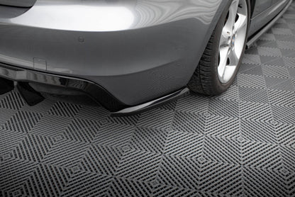 Diffusor Flaps passend für BMW 1er M-Paket E82 schwarz Hochglanz