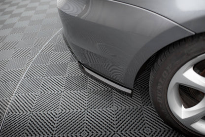 Diffusor Flaps passend für BMW 1er M-Paket E82 schwarz Hochglanz
