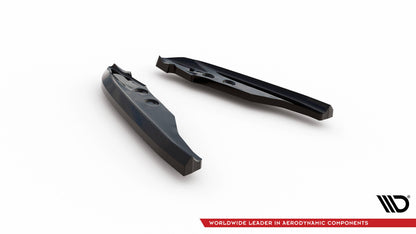Diffusor Flaps passend für BMW 1er M-Paket E82 schwarz Hochglanz