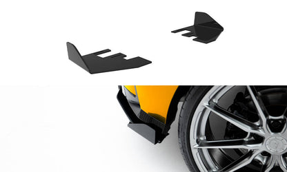 Diffusor Flaps passend für BMW 1er M-Paket F70 schwarz Hochglanz