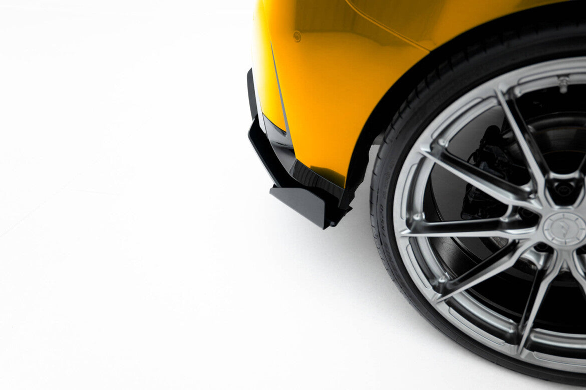 Diffusor Flaps passend für BMW 1er M-Paket F70 schwarz Hochglanz
