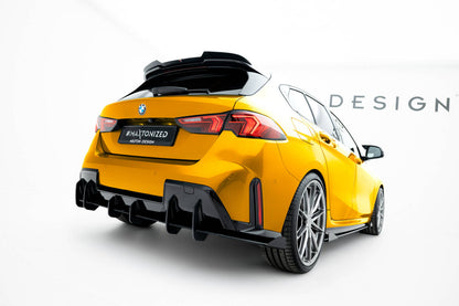 Diffusor Flaps passend für BMW 1er M-Paket F70 schwarz Hochglanz