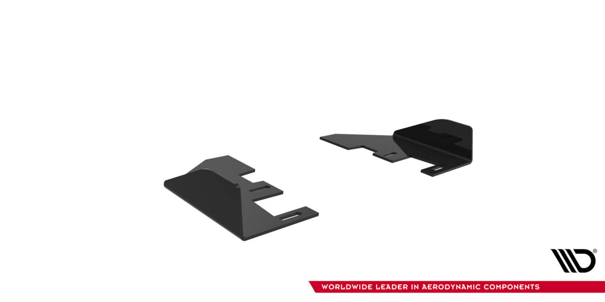 Diffusor Flaps passend für BMW 1er M-Paket F70 schwarz Hochglanz
