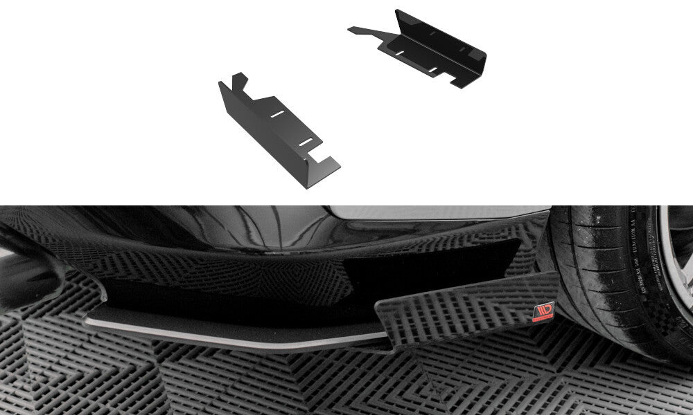 Diffusor Flaps passend für BMW 2 Coupe M240i G42 schwarz Hochglanz