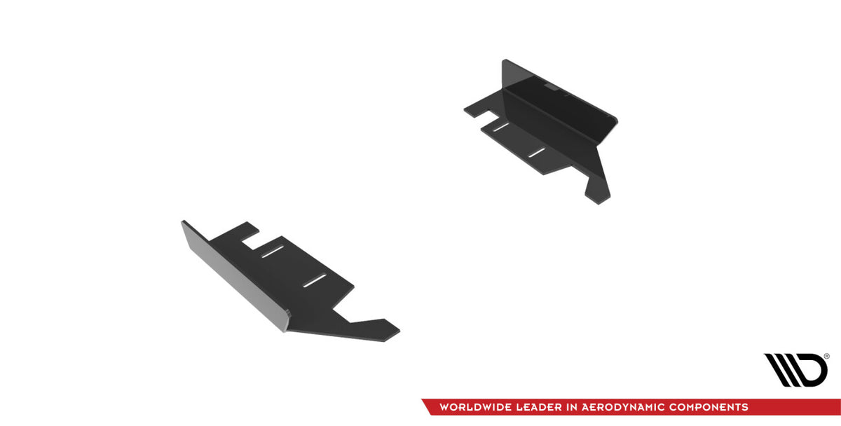 Diffusor Flaps passend für BMW 2 Coupe M240i G42 schwarz Hochglanz