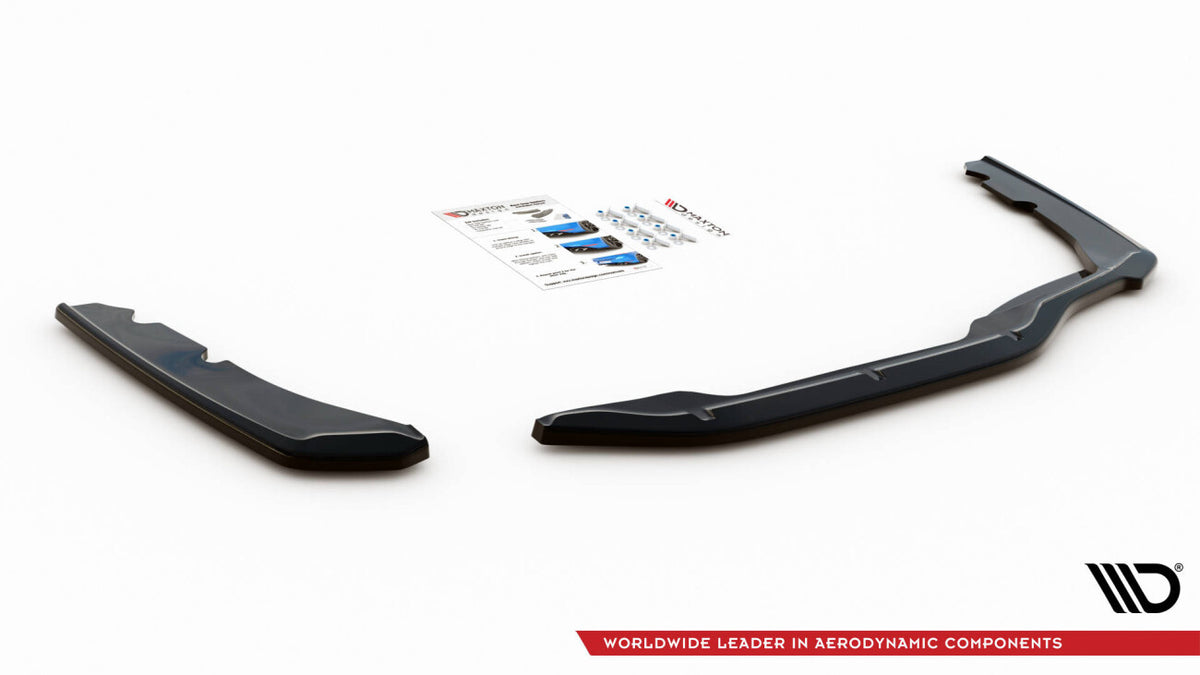 Diffusor Flaps passend für BMW 2 Gran Coupe M-Paket F44 schwarz Hochglanz