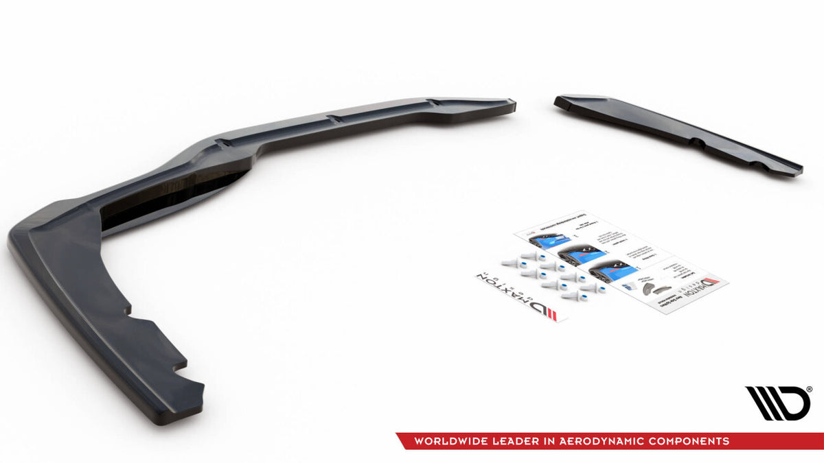 Diffusor Flaps passend für BMW 2 Gran Coupe M-Paket F44 schwarz Hochglanz