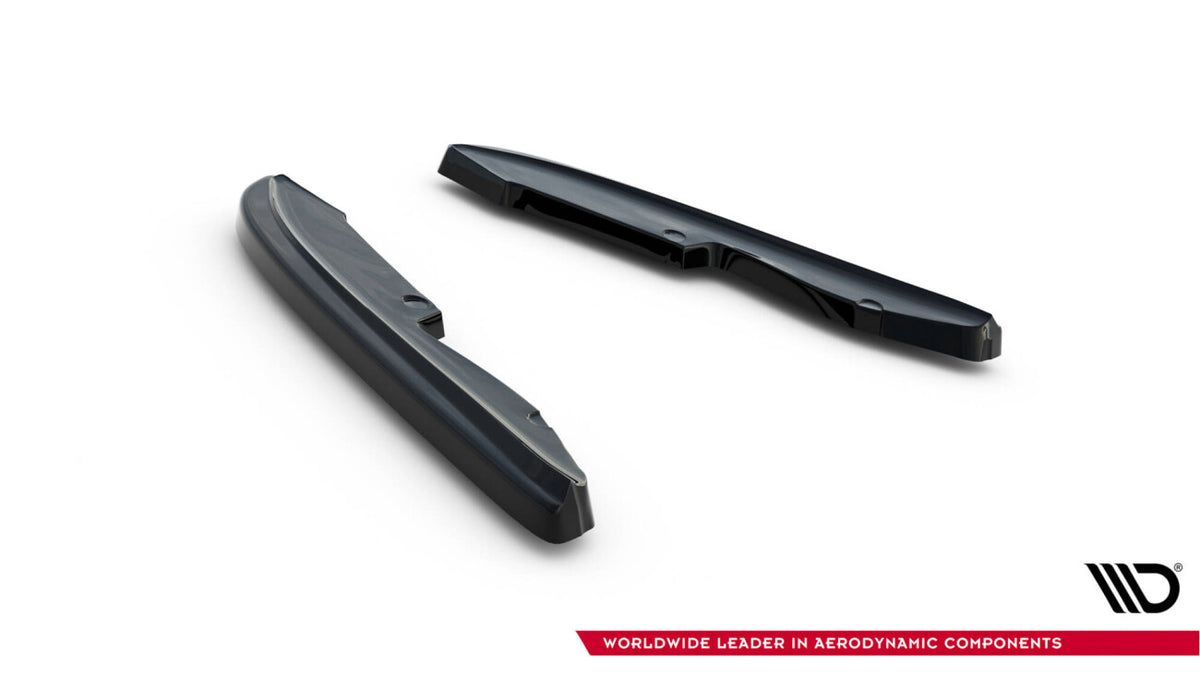 Diffusor Flaps passend für BMW 3er E90 M Paket schwarz Hochglanz