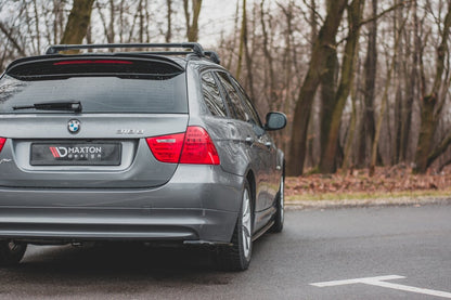 Diffusor Flaps passend für BMW 3er E91 FL Carbon Look