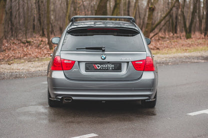 Diffusor Flaps passend für BMW 3er E91 FL Carbon Look