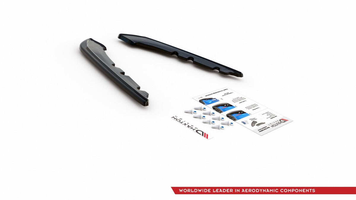 Diffusor Flaps passend für BMW 3er E91 FL Carbon Look