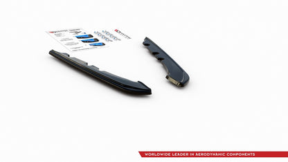 Diffusor Flaps passend für BMW 3er E91 FL schwarz Hochglanz