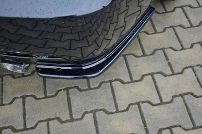 Diffusor Flaps passend für BMW 3er E92 M Paket FL schwarz Hochglanz