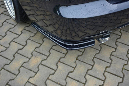 Diffusor Flaps passend für BMW 3er E92 M Paket FL schwarz Hochglanz