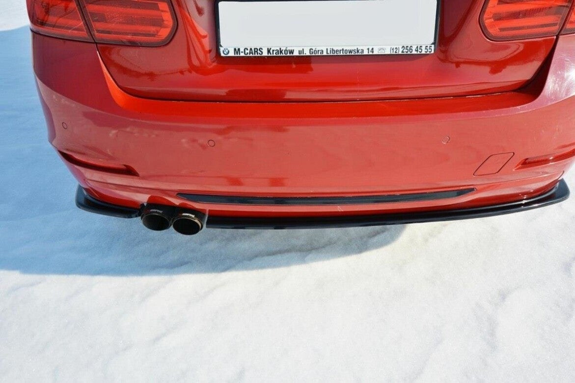 Diffusor Flaps passend für BMW 3er F30 schwarz Hochglanz