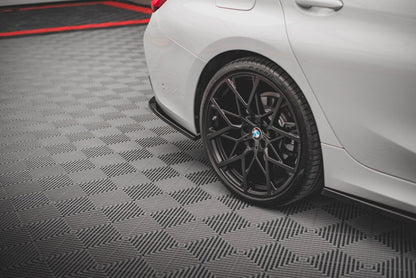 Diffusor Flaps passend für BMW 3er G20 / G21 schwarz Hochglanz