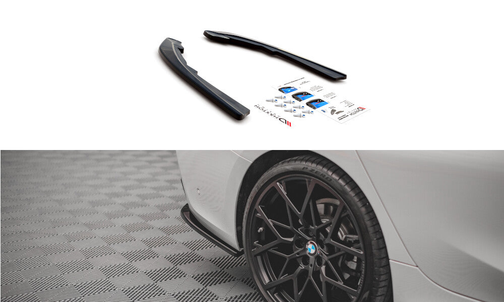 Diffusor Flaps passend für BMW 3er G20 / G21 schwarz Hochglanz